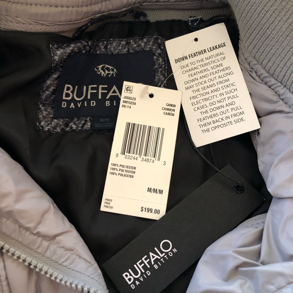 NEW Buffalo David Bitton Puffer Jacket - Picture 5 of 8